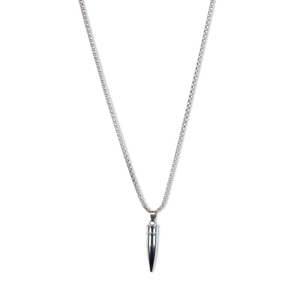 Classic Bullet Pendent With Chain