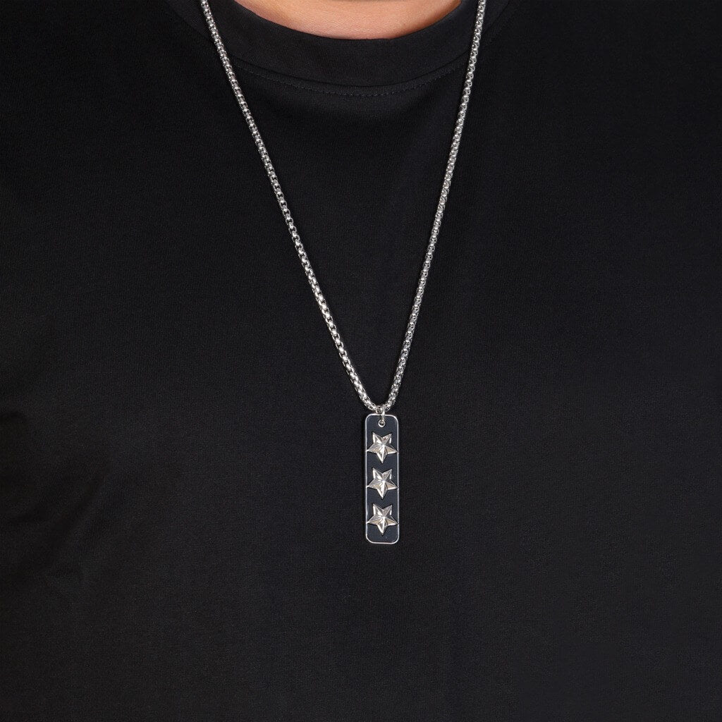 Star Charm Pendent With Chain