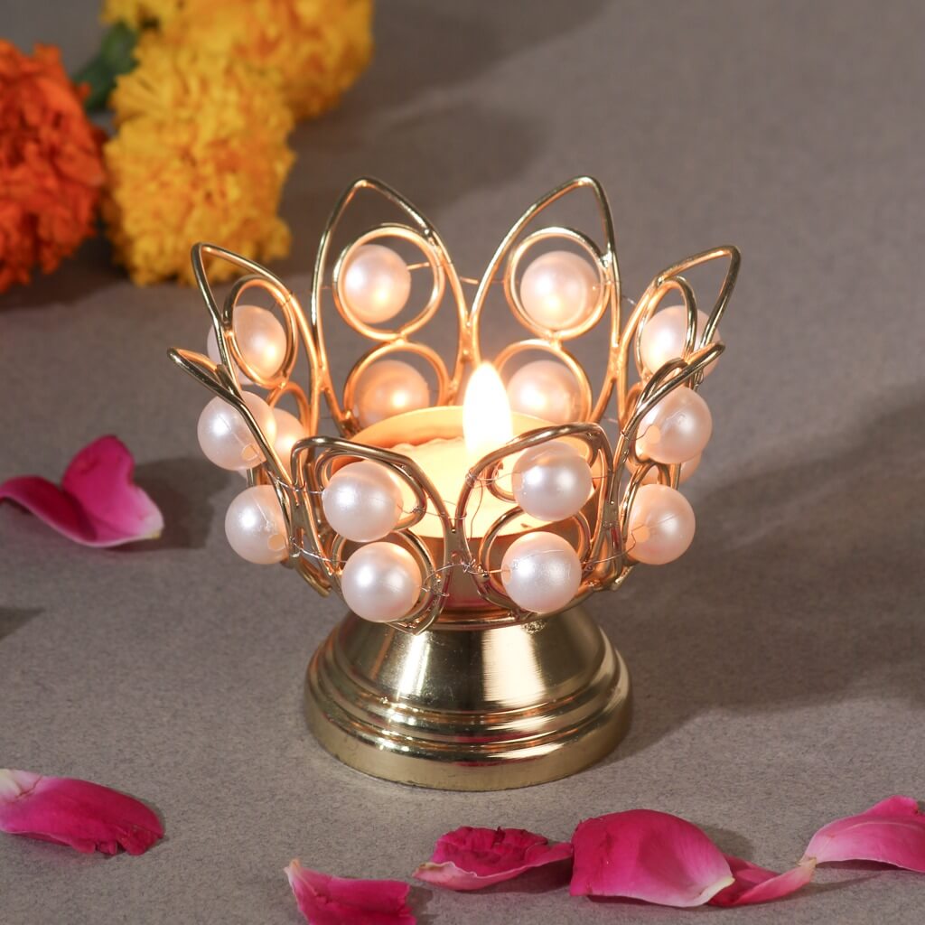 Pearl Candle Holder
