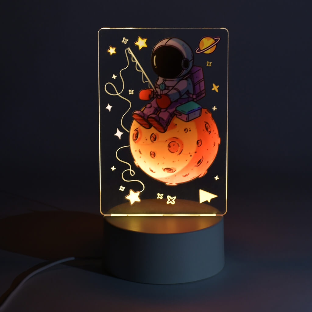 3D Acrylic Astro Lamp