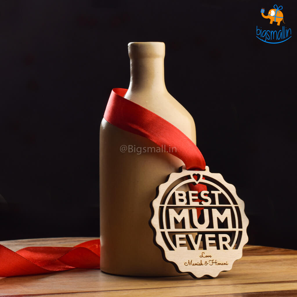 Personalized Best Mum Wooden Medal | COD Not Available