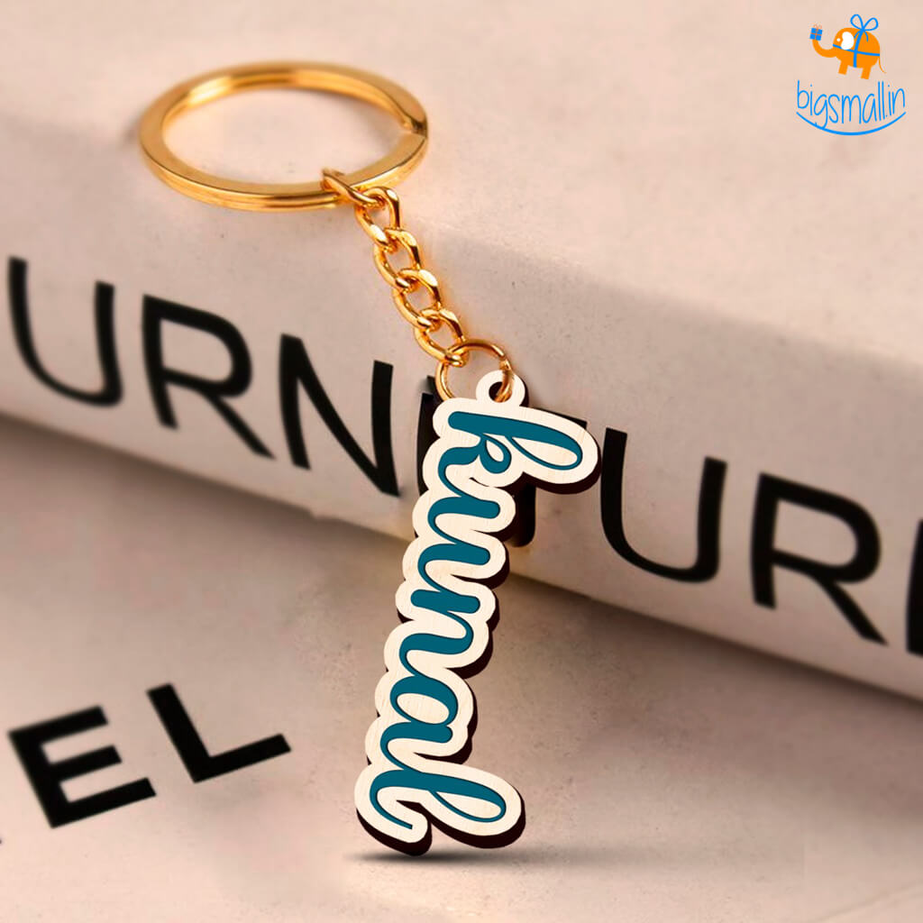 Personalized Wooden Keychain | COD Not Available