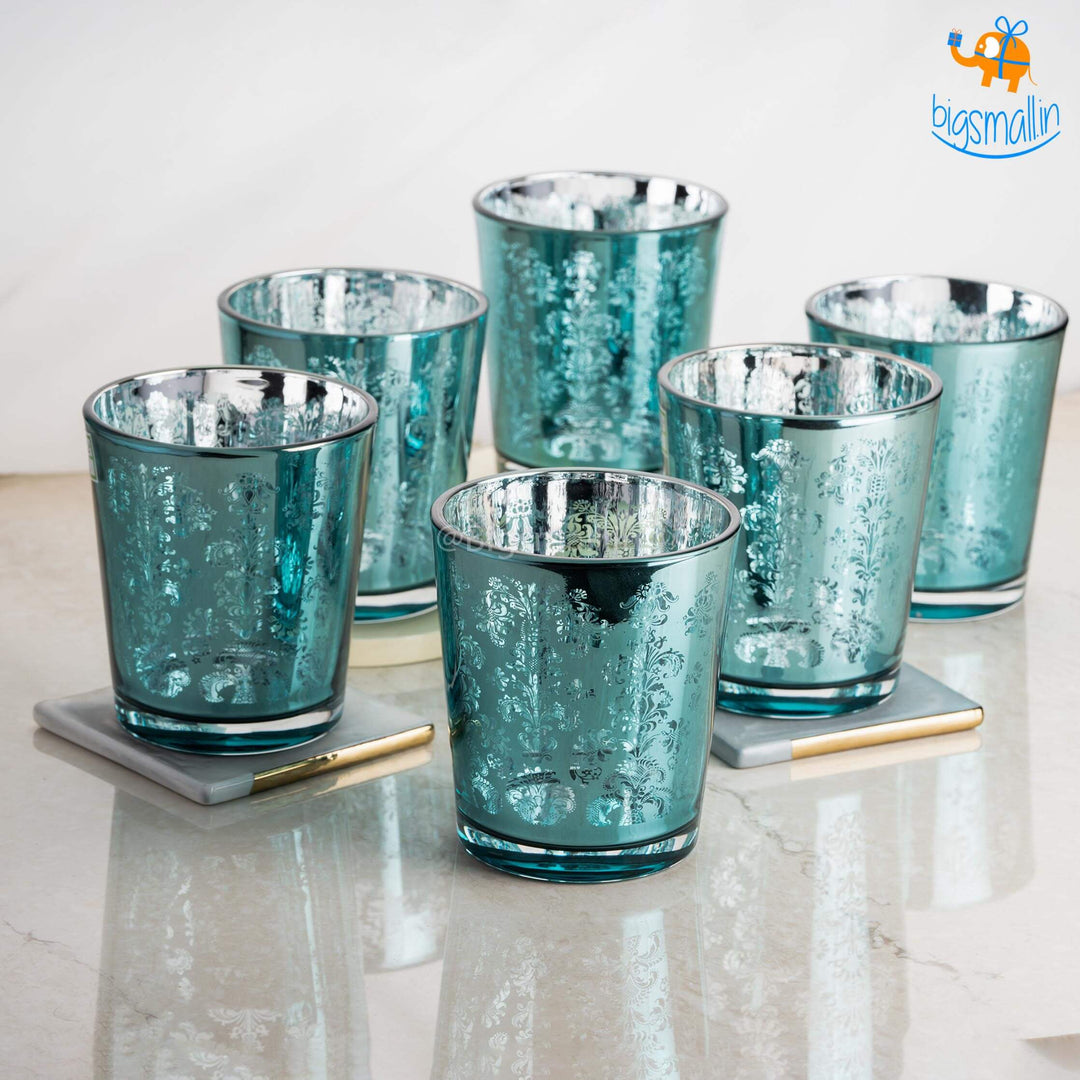 Celeste Blue Tumbler Set