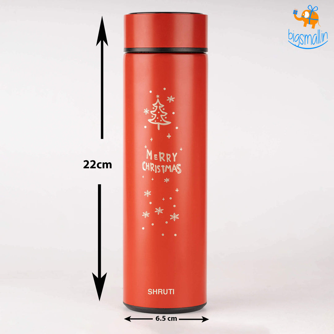 Personalized Christmas Temperature Flask Bottle | COD Not Available