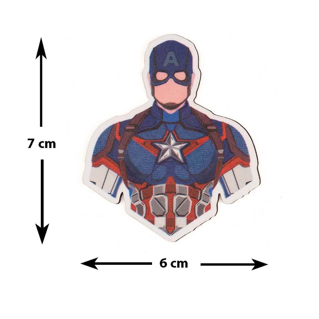 Captain America Fridge Magnet