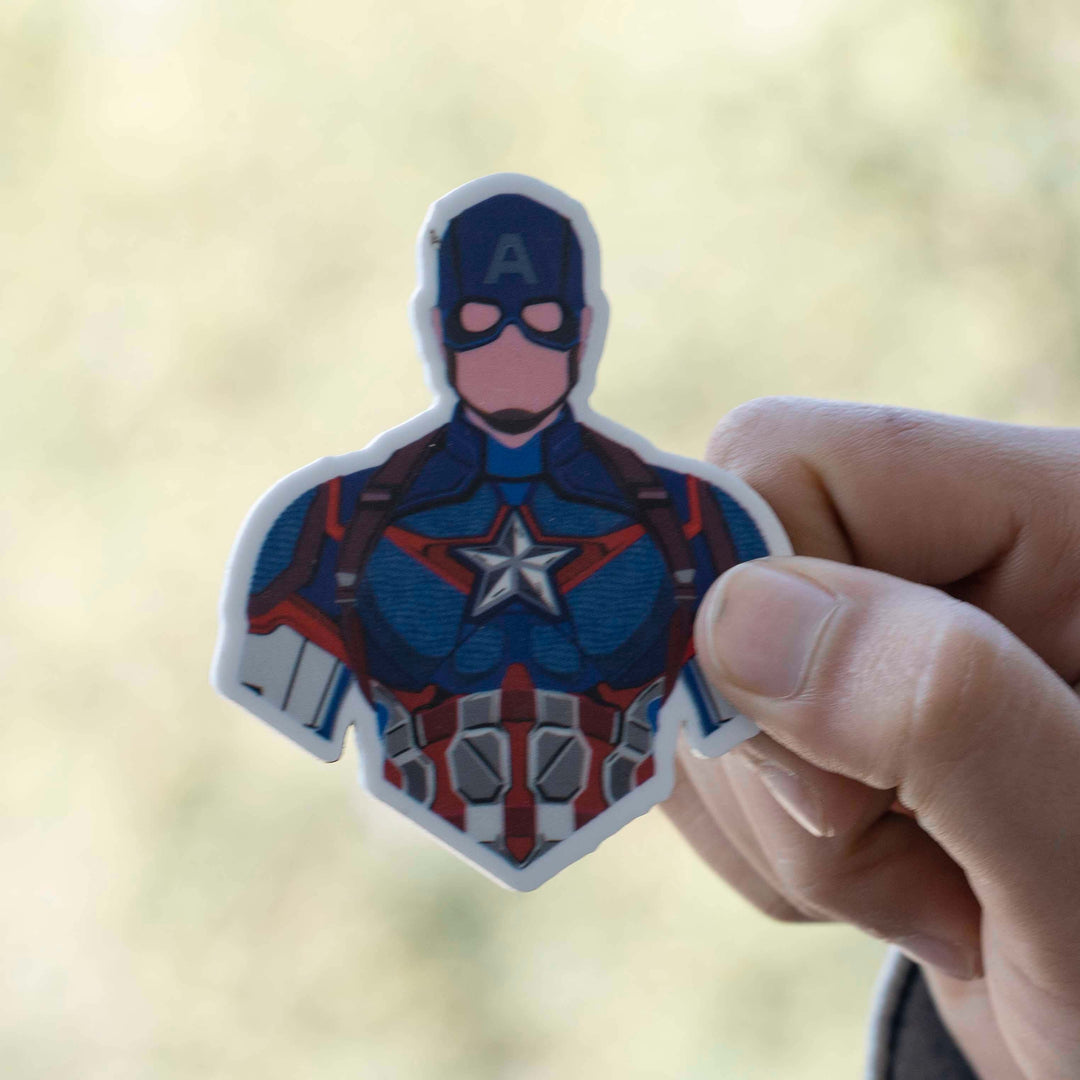 Captain America Fridge Magnet