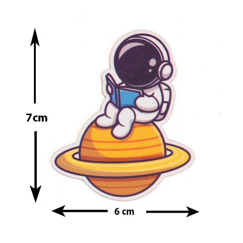 Astro Saturn Fridge Magnet