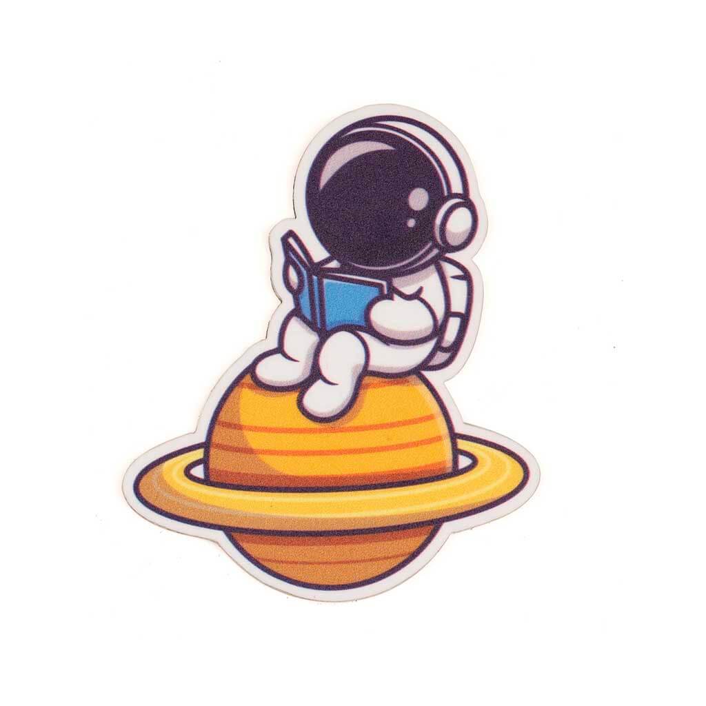 Astro Saturn Fridge Magnet