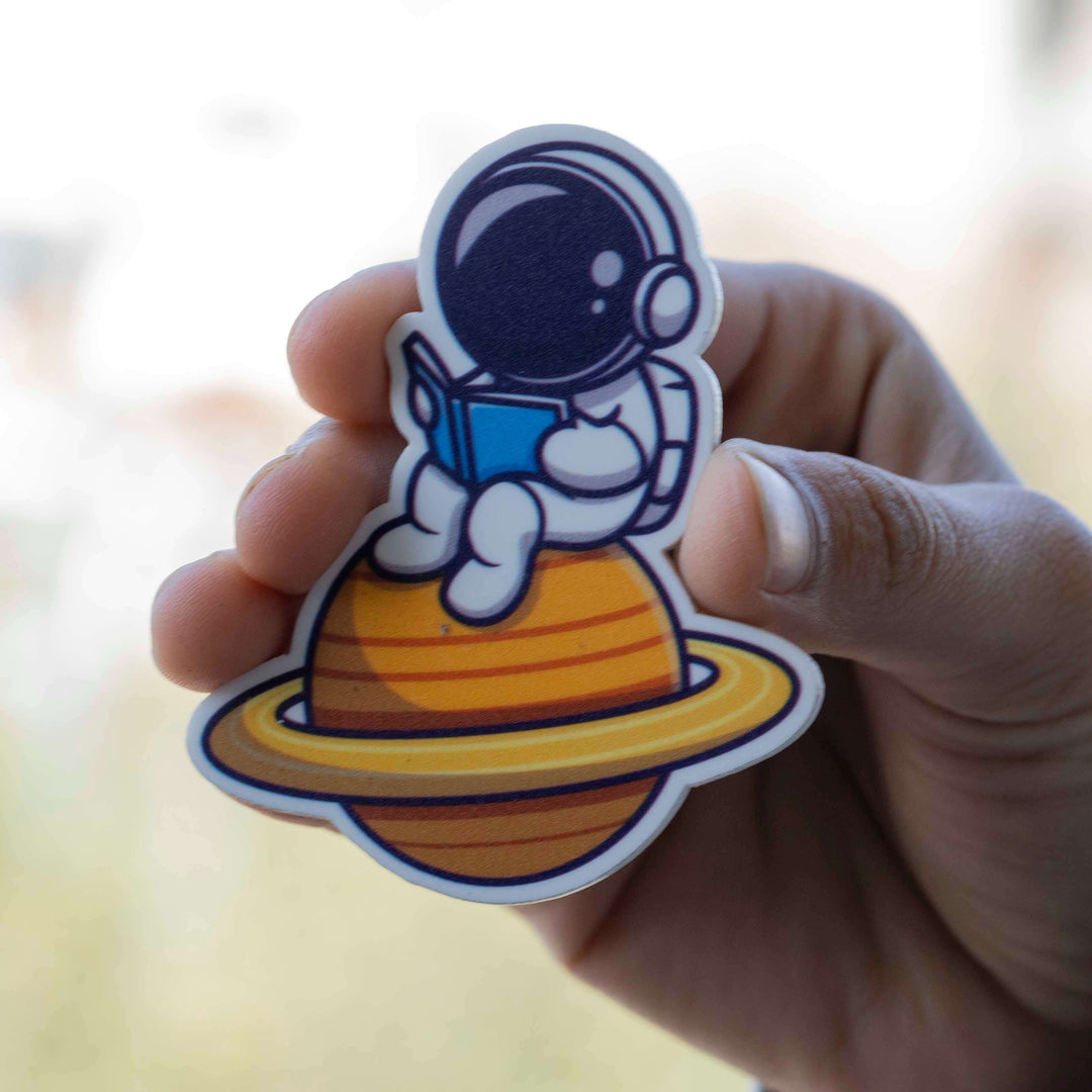 Astro Saturn Fridge Magnet