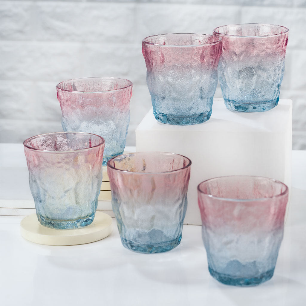 Ombre Glacier Glass - Set of 6