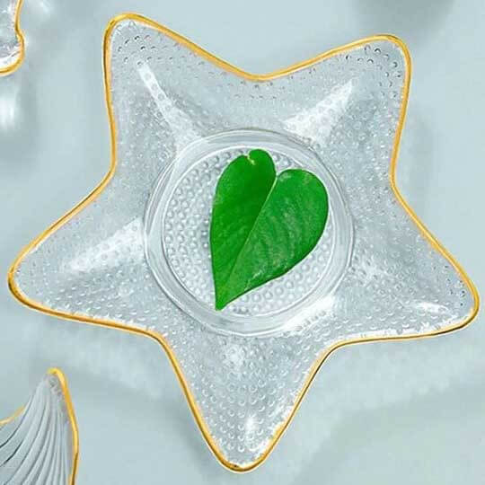 Starry Glass Platter