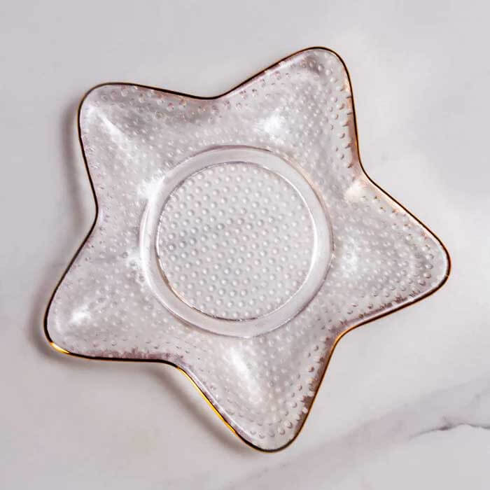 Starry Glass Platter