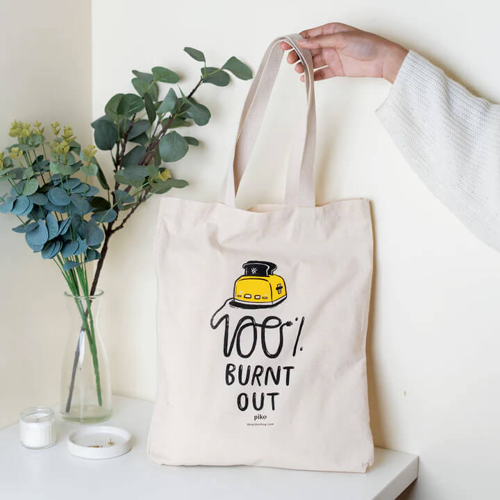 Burnt Out Tote Bag