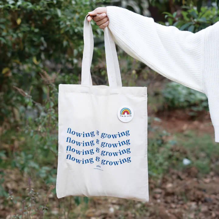 Flowing & Growing Tote Bag