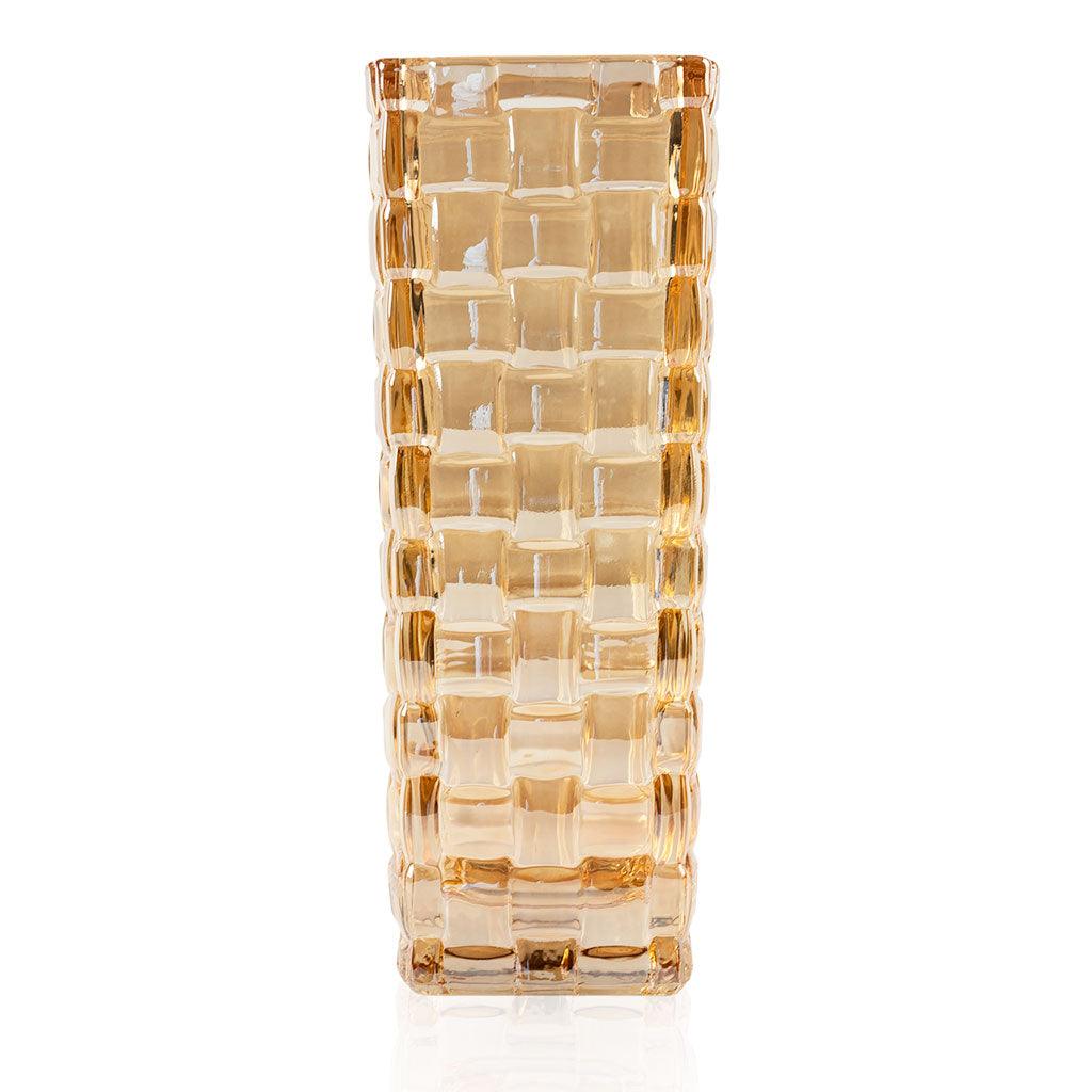Cube Style Glass Vase