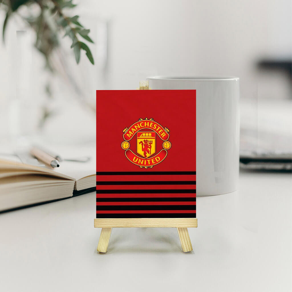 Man United Pine Easel Stand