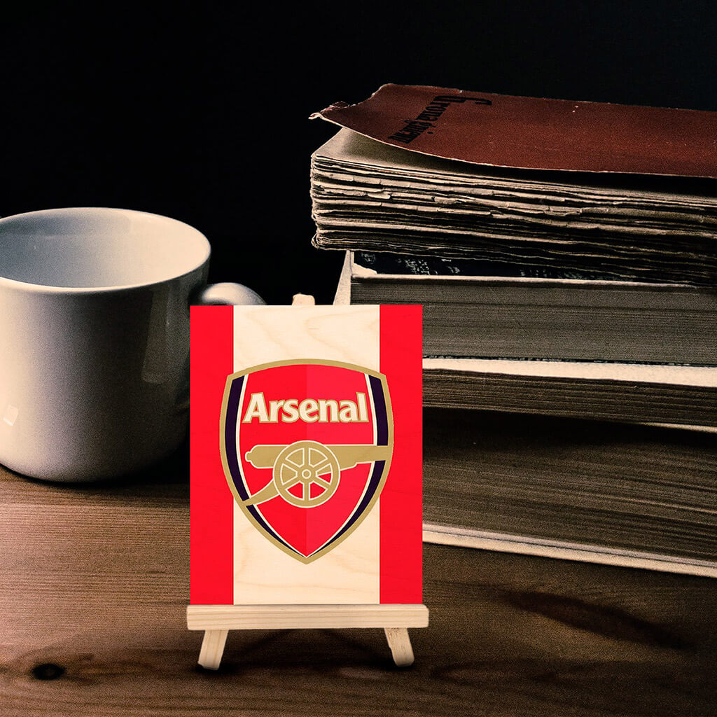 Arsenal Pine Easel Stand