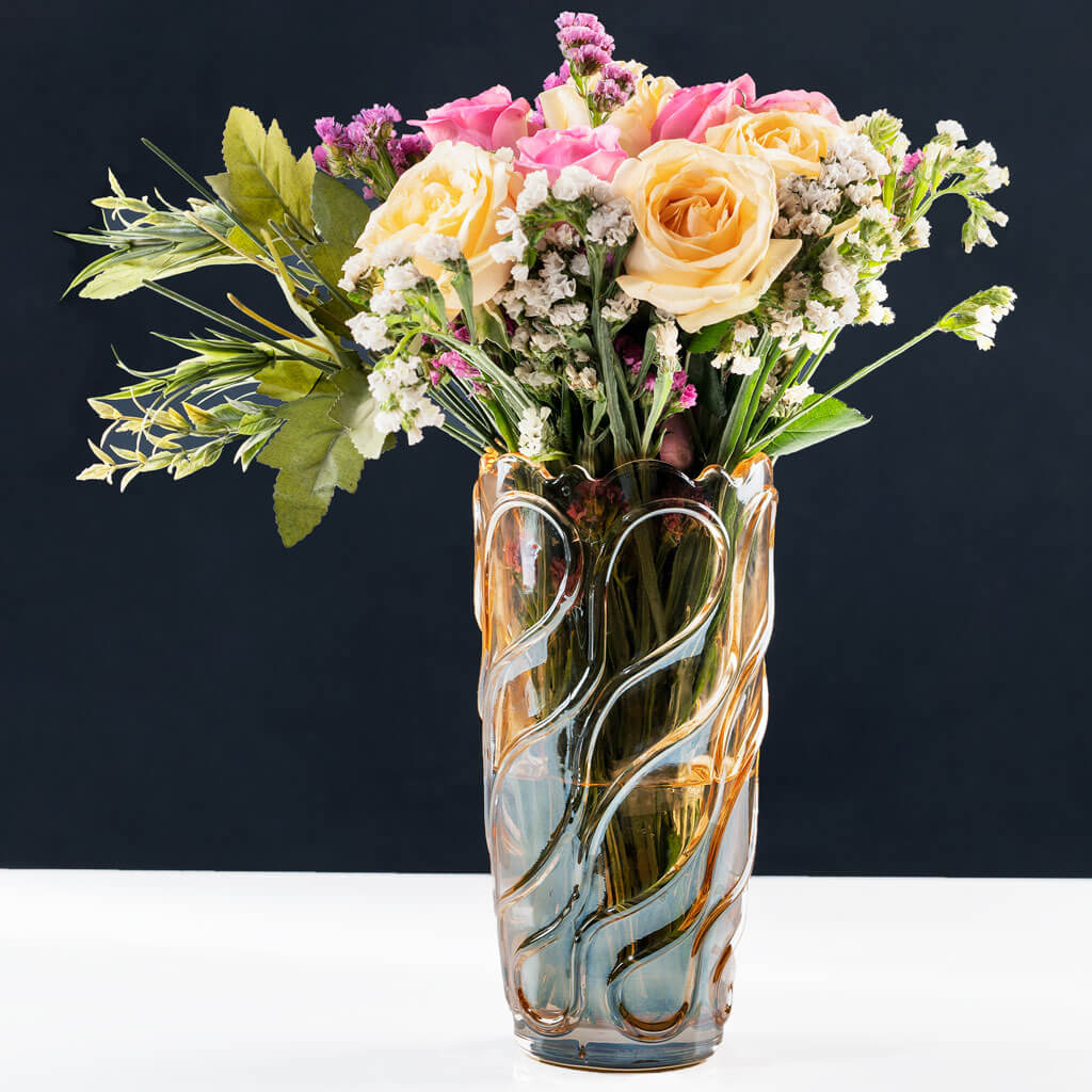 Crystal Glass Flower Vase