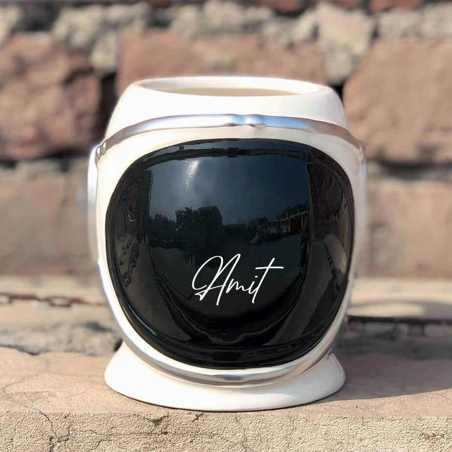 Astronaut Helmet 3D Coffee Mug