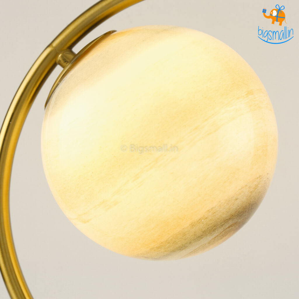 3D Glass Planet Table Lamp