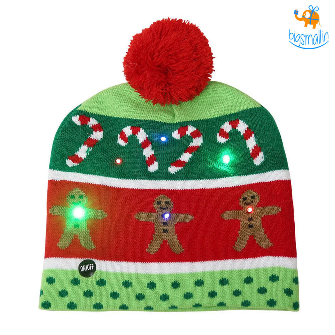 Christmas Cap With LED Lights