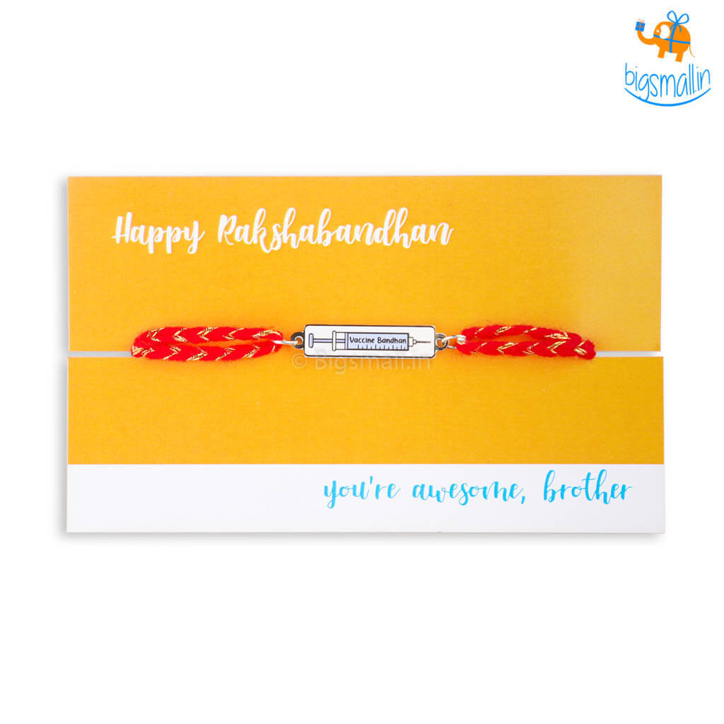 Vaccine Bandhan Rakhi