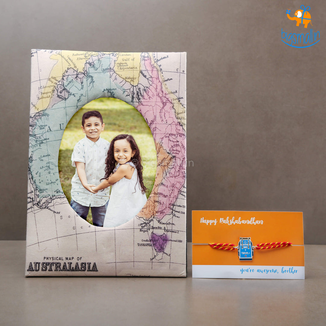 Traveler Bro Rakhi Gift Set