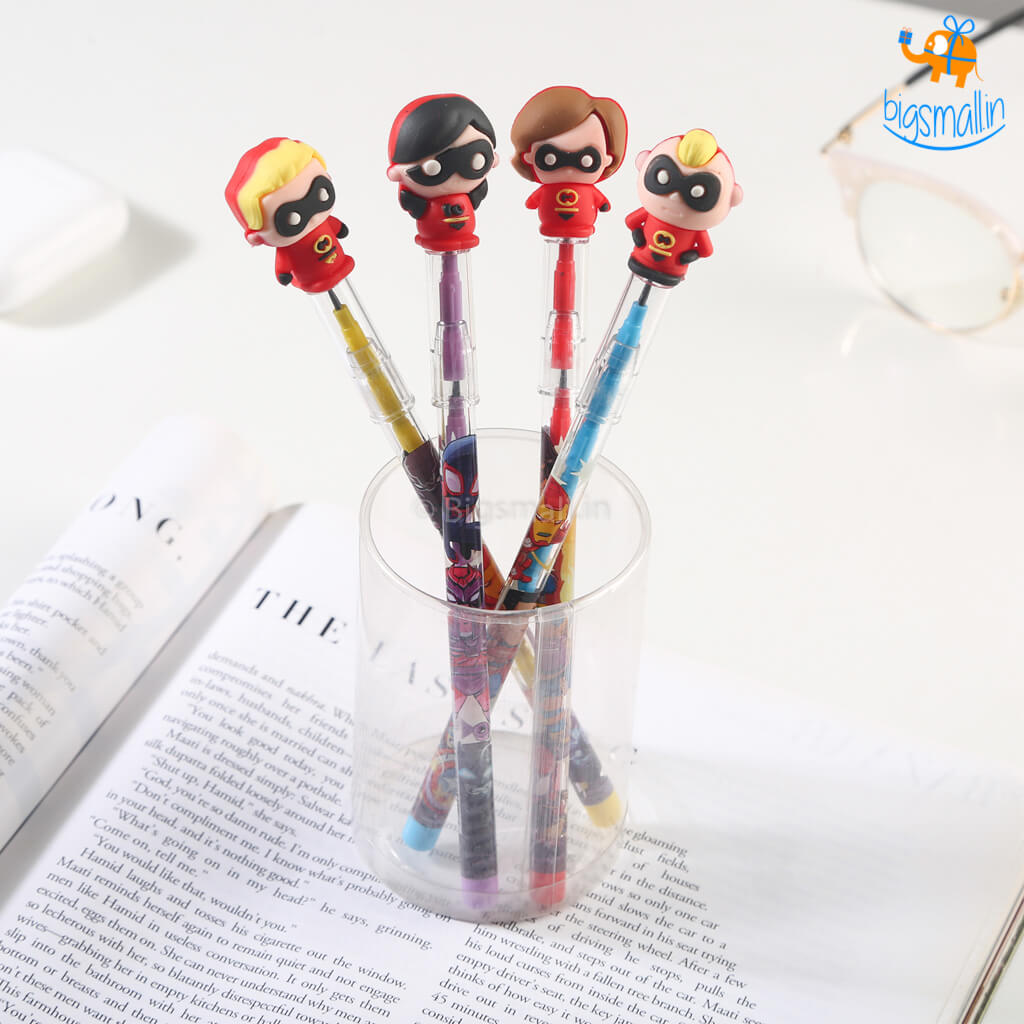 The Incredibles Bullet Pencil - Set of 4