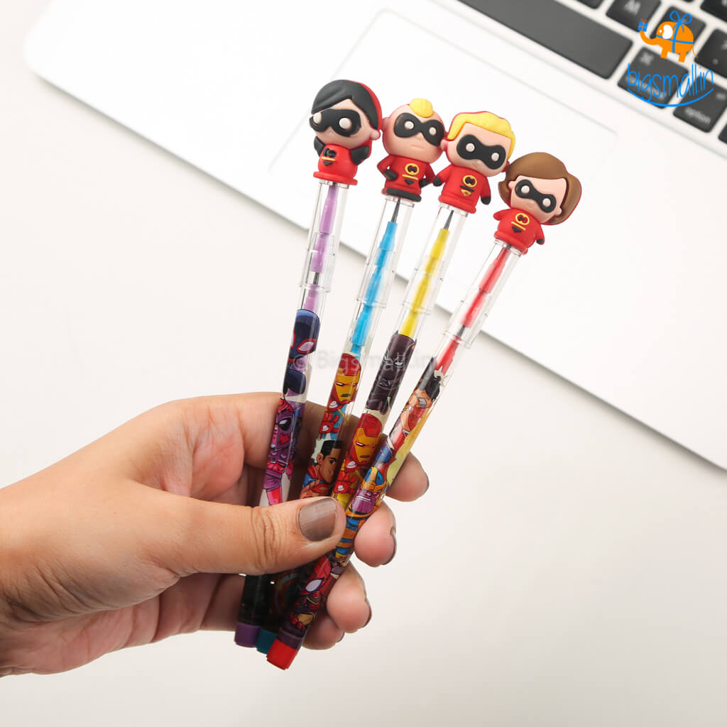 The Incredibles Bullet Pencil - Set of 4