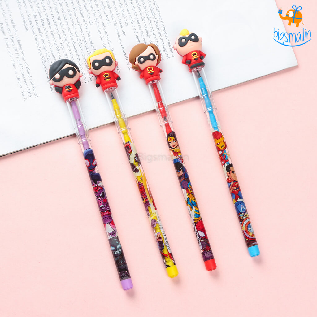 The Incredibles Bullet Pencil - Set of 4