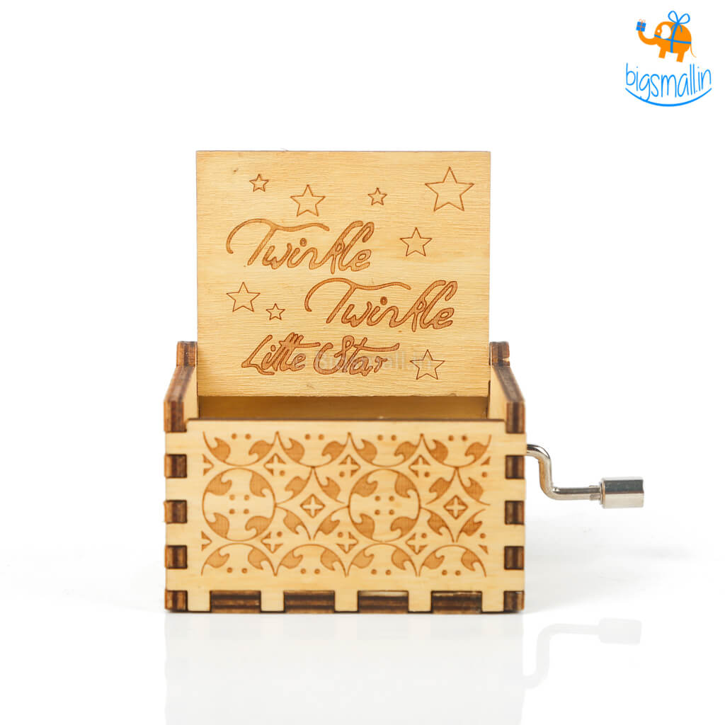Twinkle Twinkle Wooden Music Box