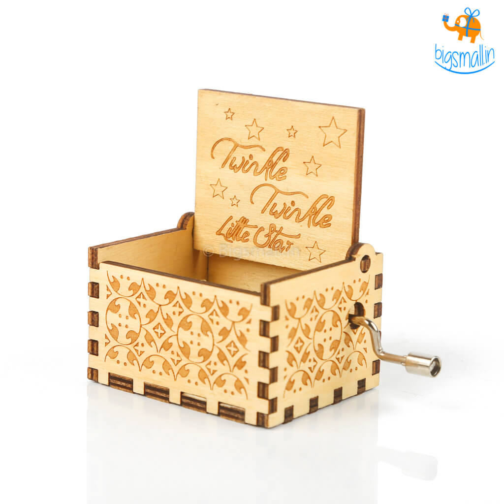 Twinkle Twinkle Wooden Music Box