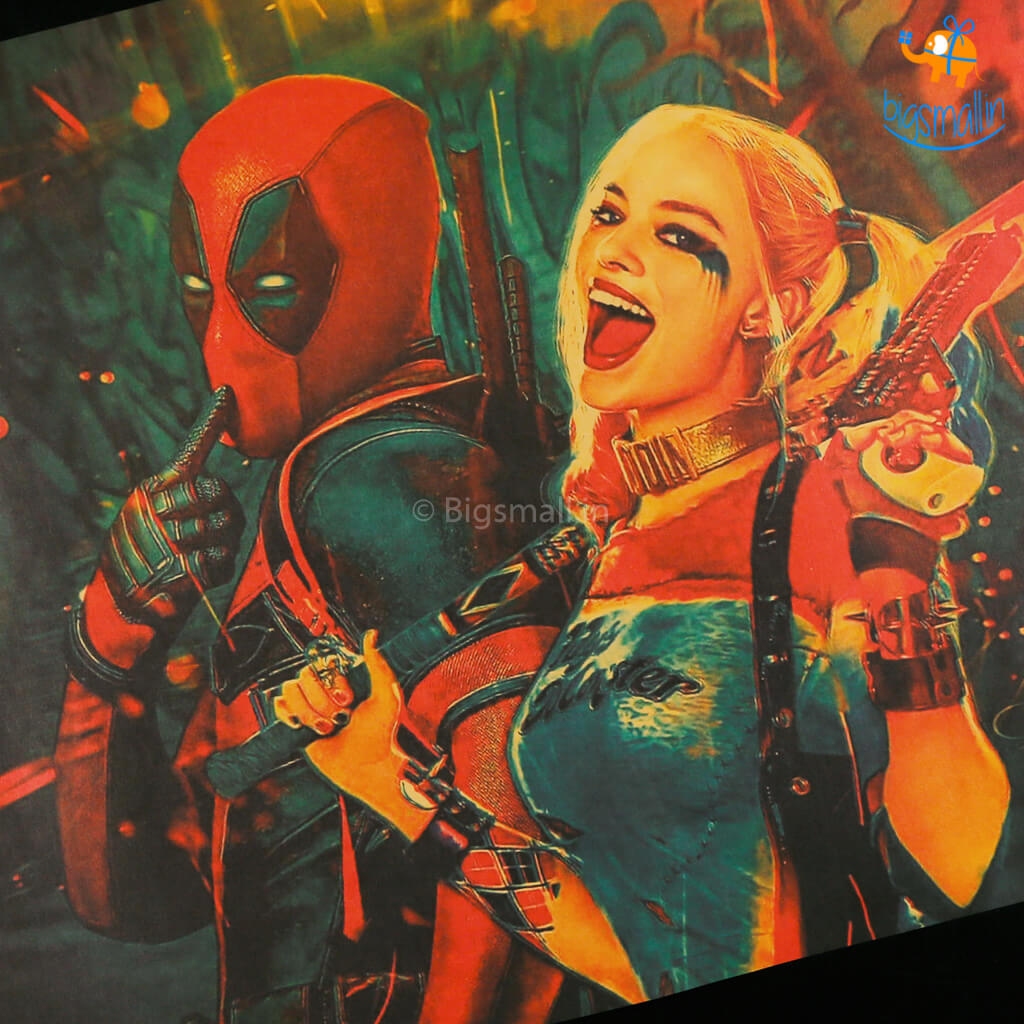 Harley Quinn & Deadpool Poster