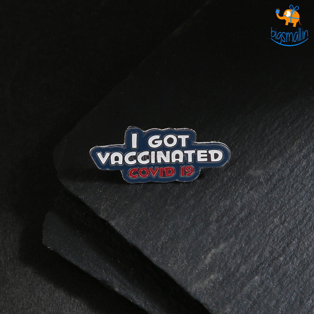 I Got Vaccinated Lapel Pin