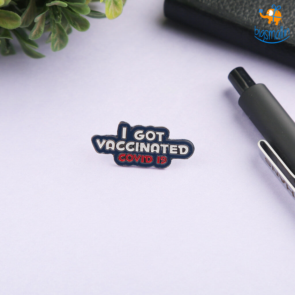 I Got Vaccinated Lapel Pin