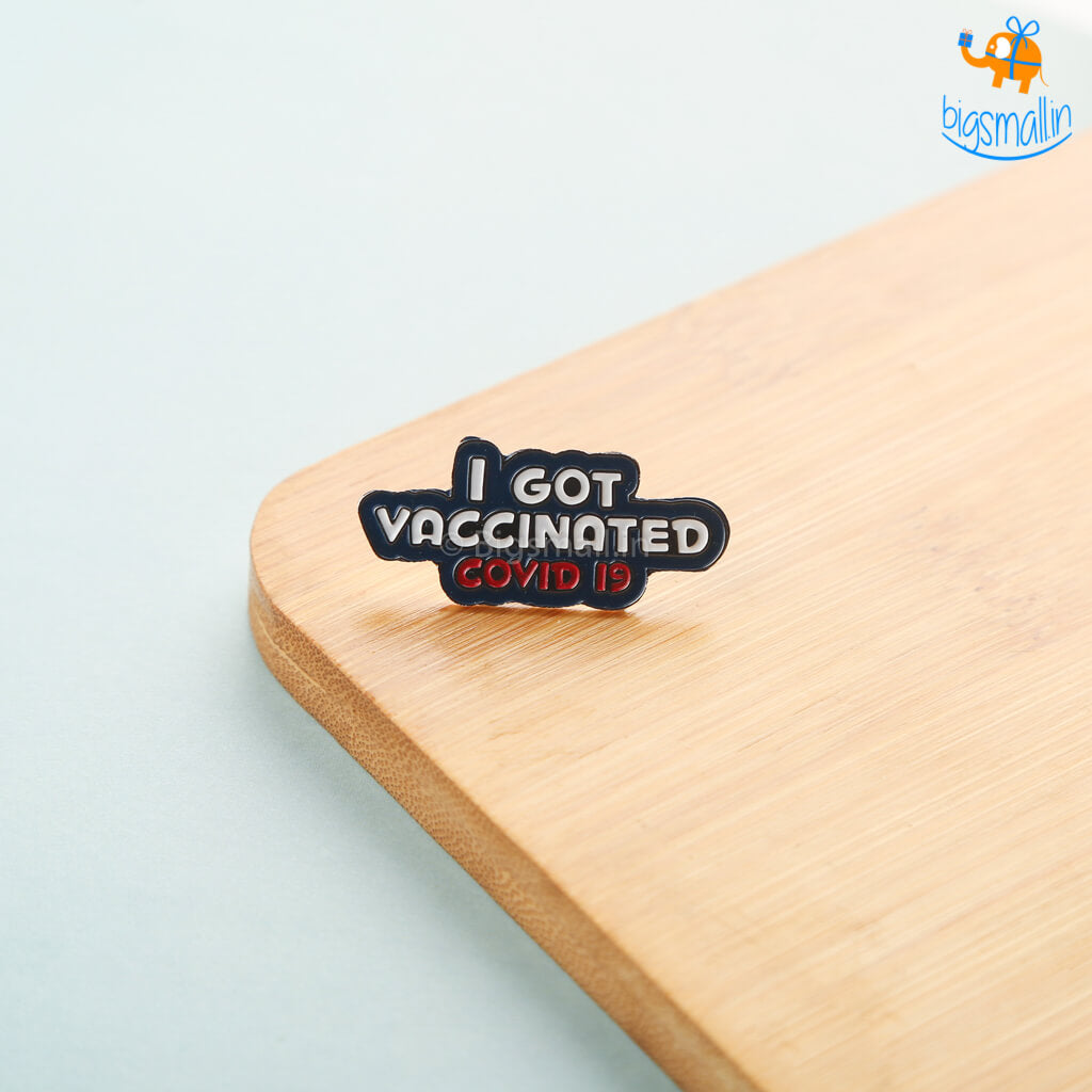 I Got Vaccinated Lapel Pin