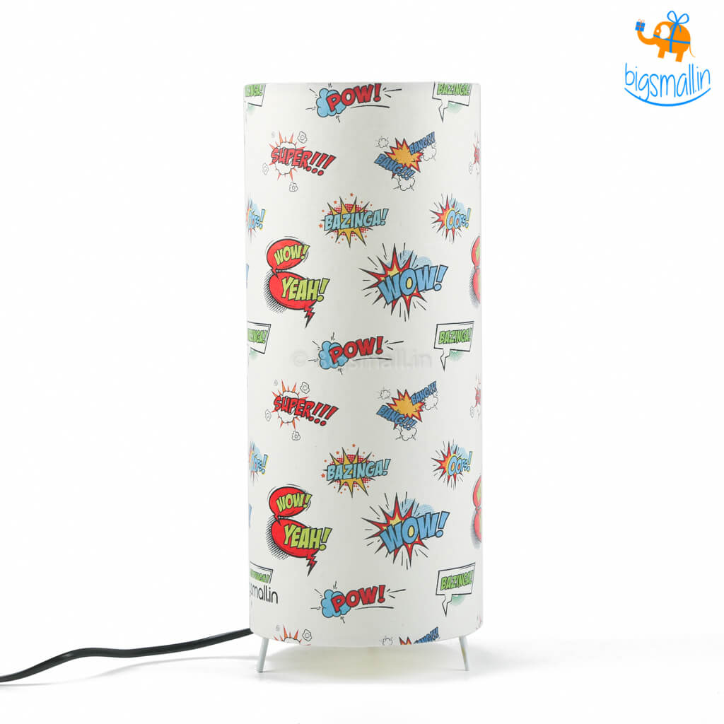 Comic Expressions Table Lamp