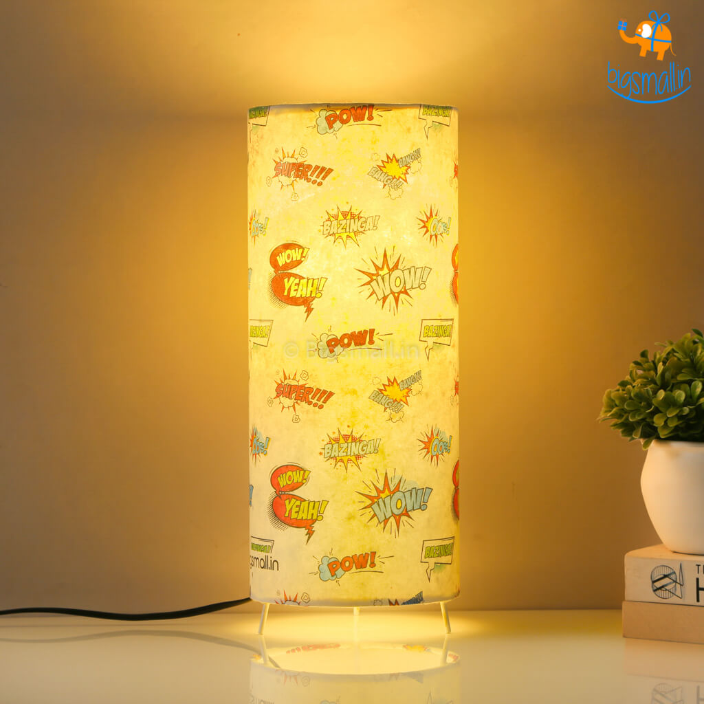 Comic Expressions Table Lamp