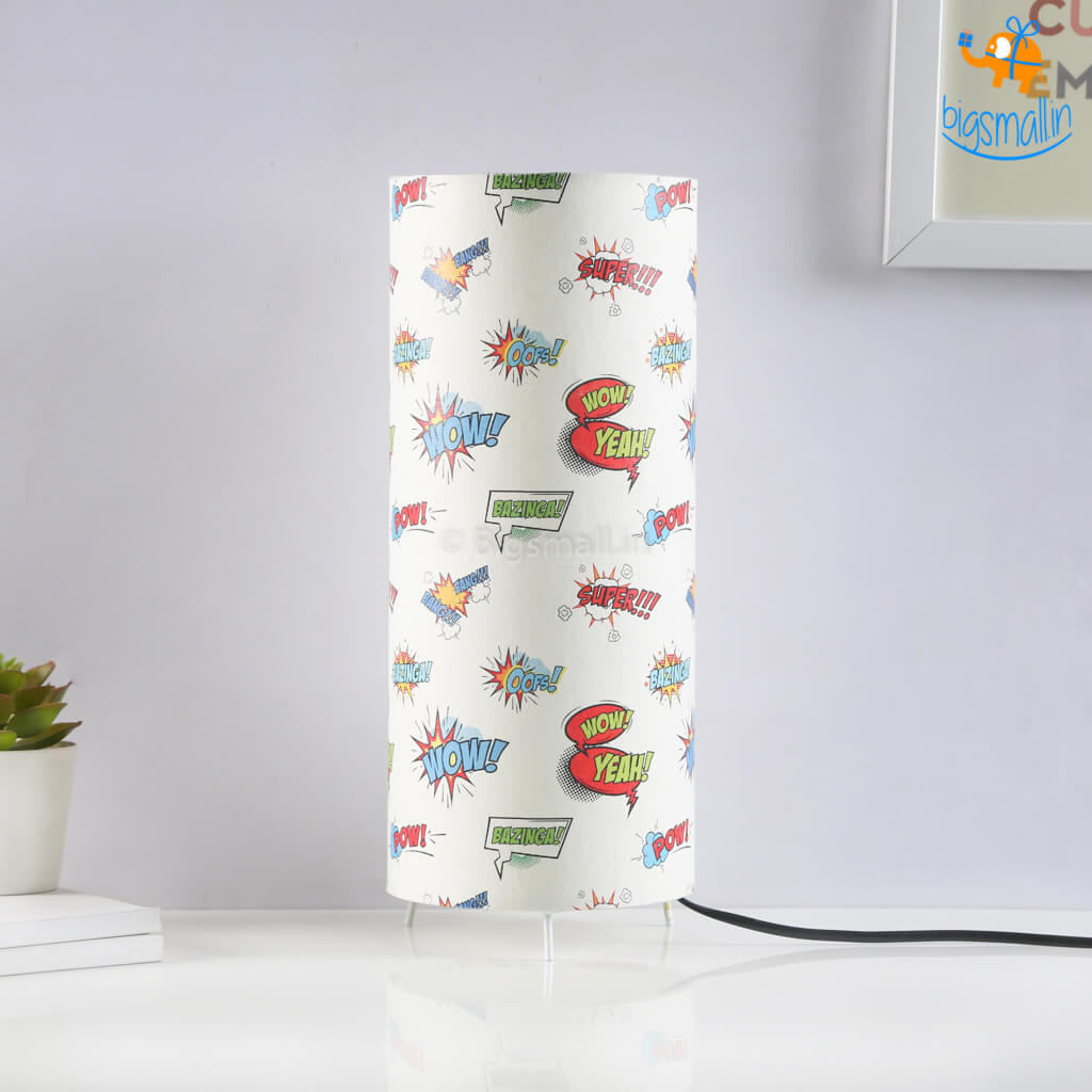 Comic Expressions Table Lamp