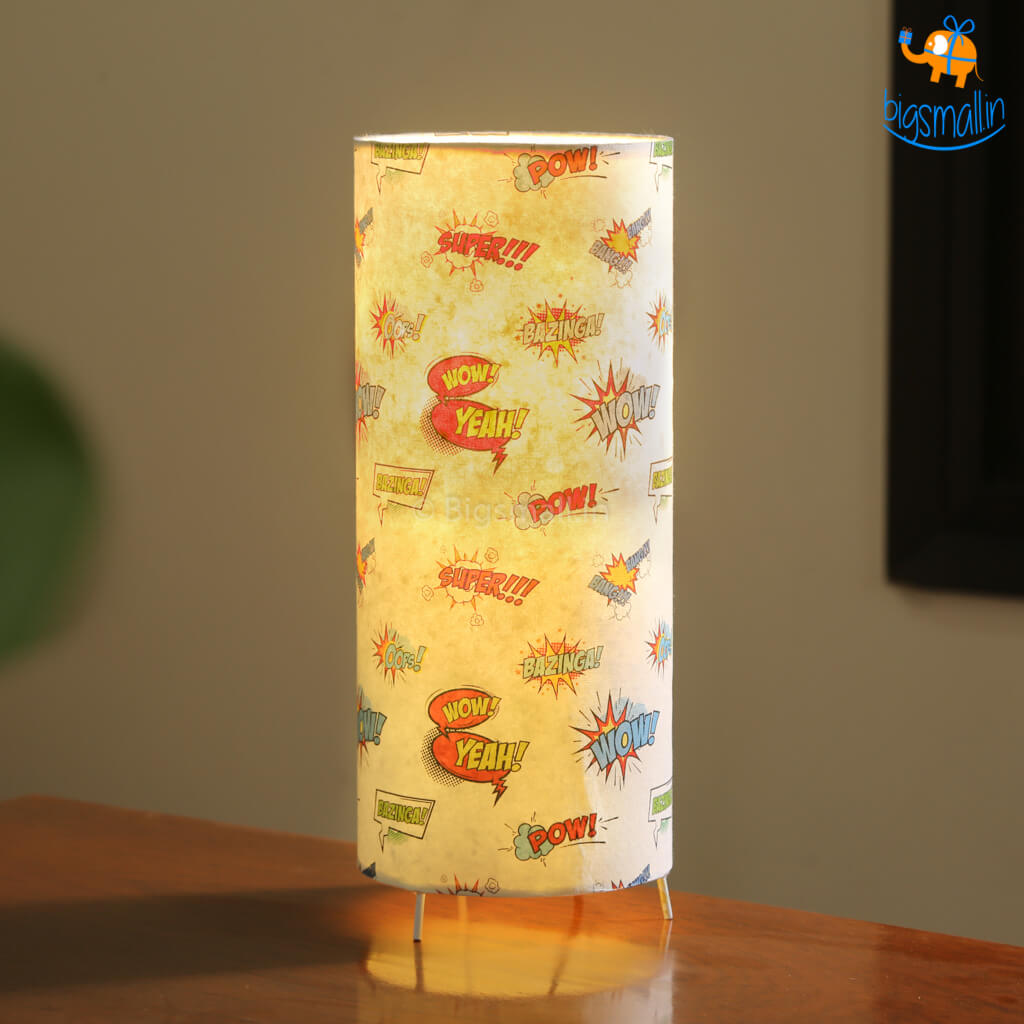 Comic Expressions Table Lamp