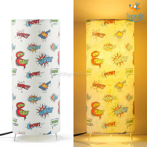 Comic Expressions Table Lamp