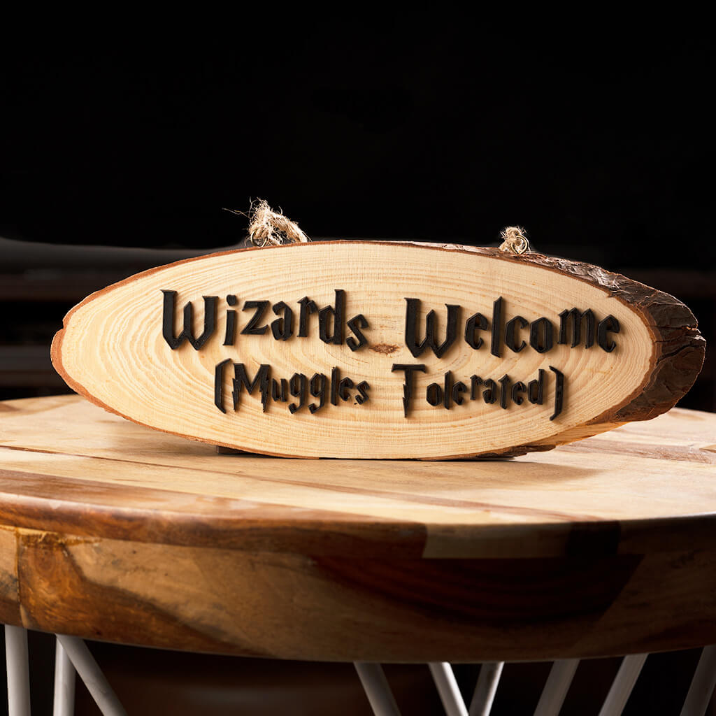 Harry Potter Themed Nameplate