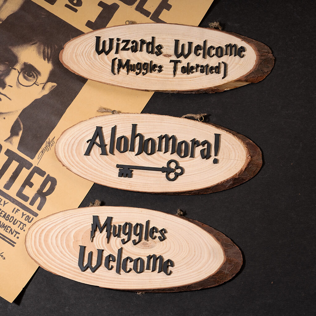 Harry Potter Themed Nameplate