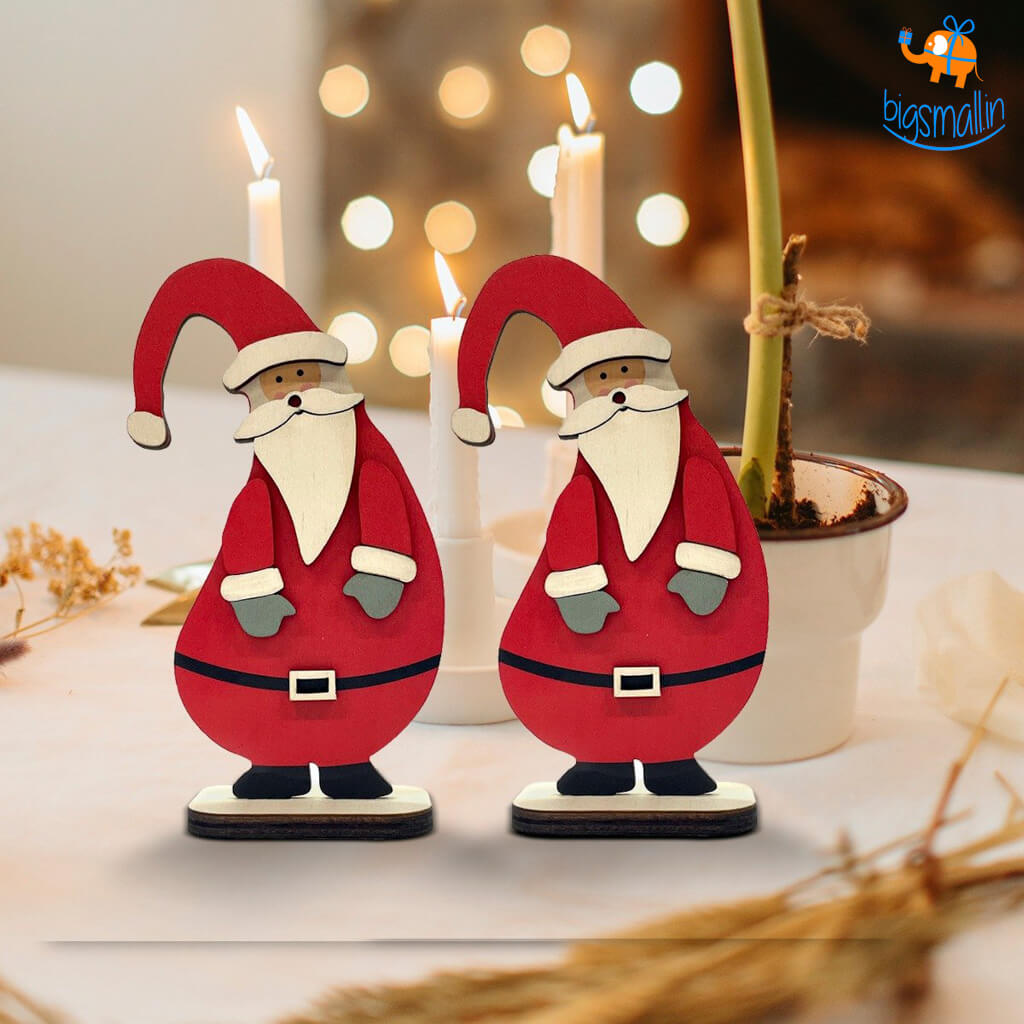 Santa Wooden Decorative