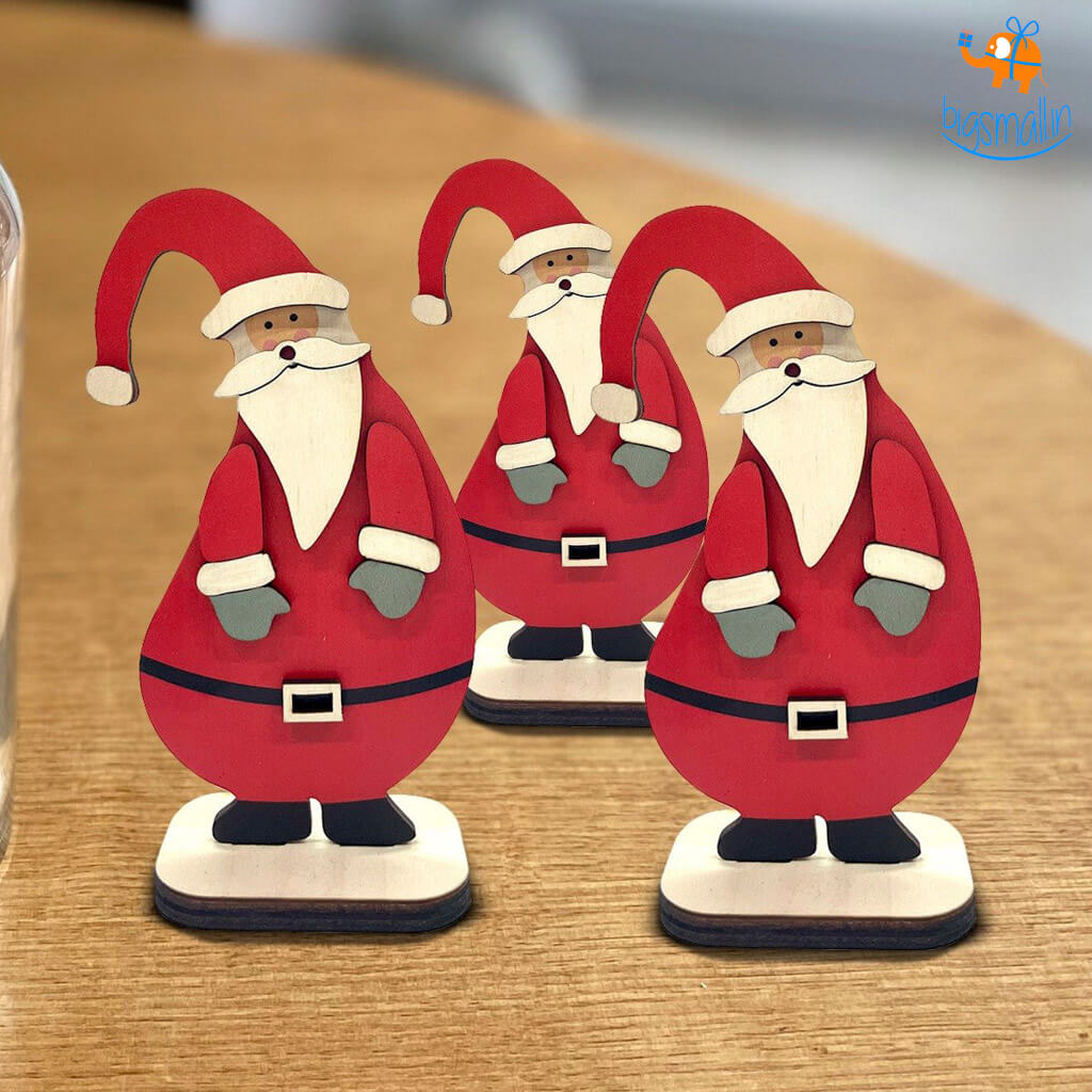 Santa Wooden Decorative