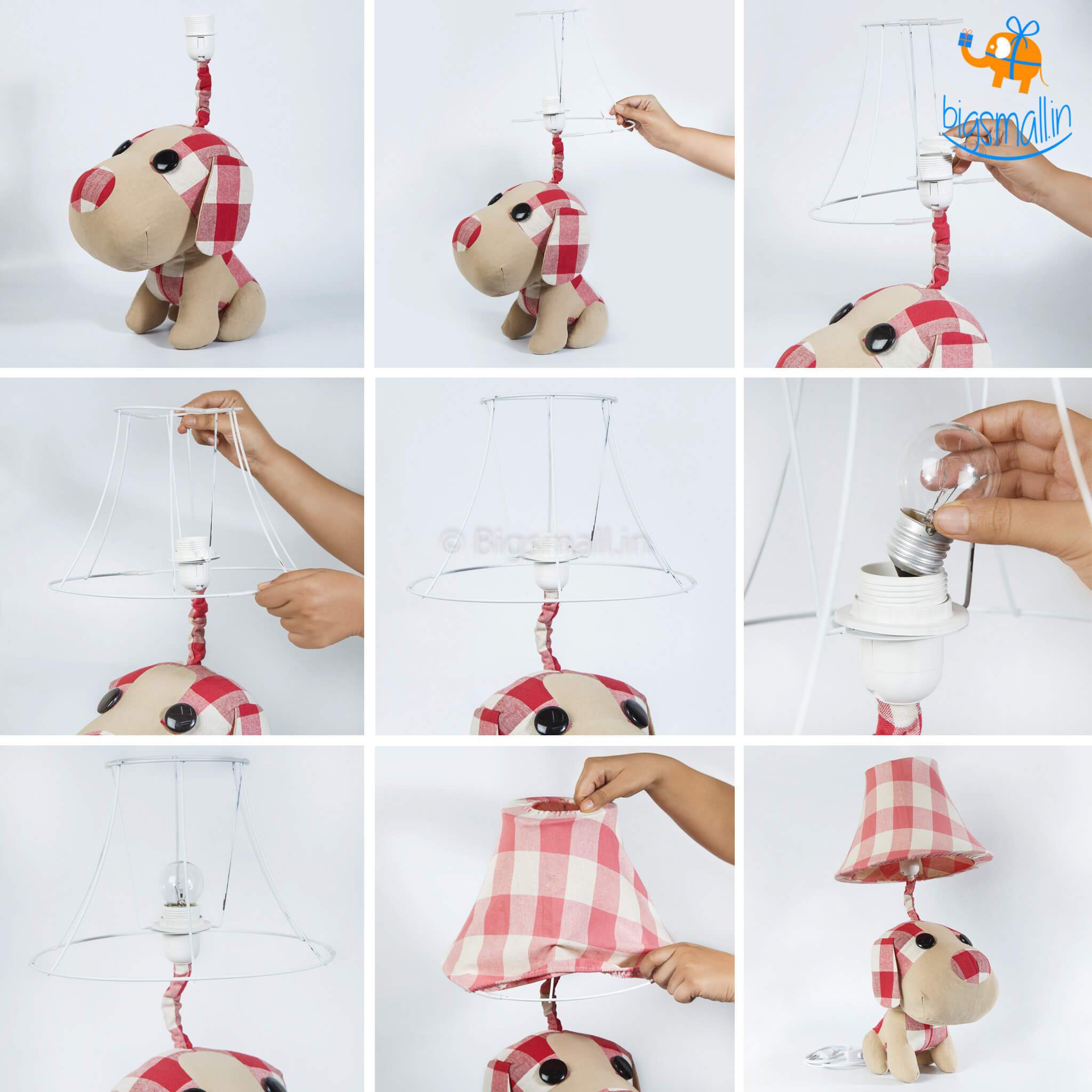 Doggo Soft Toy Lamp - bigsmall.in