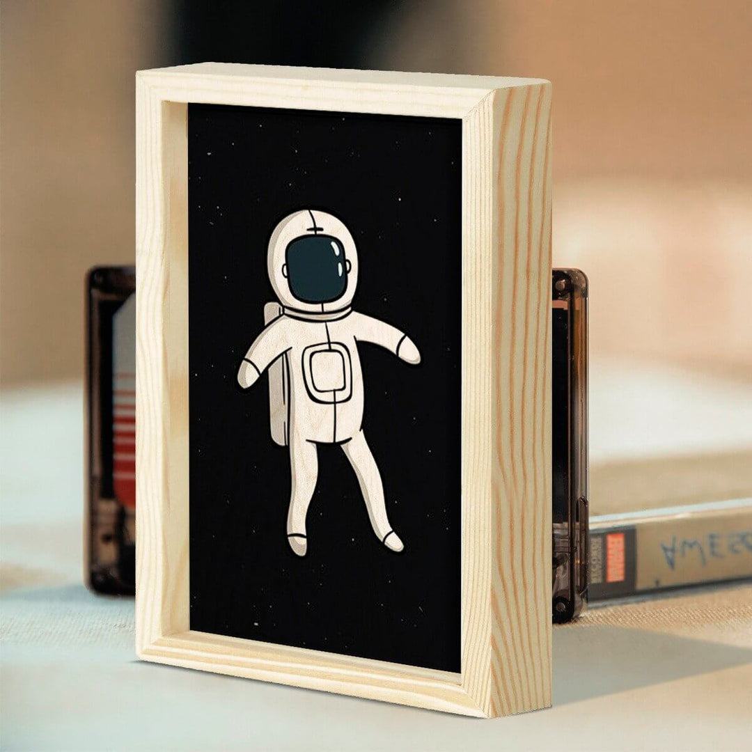 Astronaut Wooden Wall Art - Set of 3