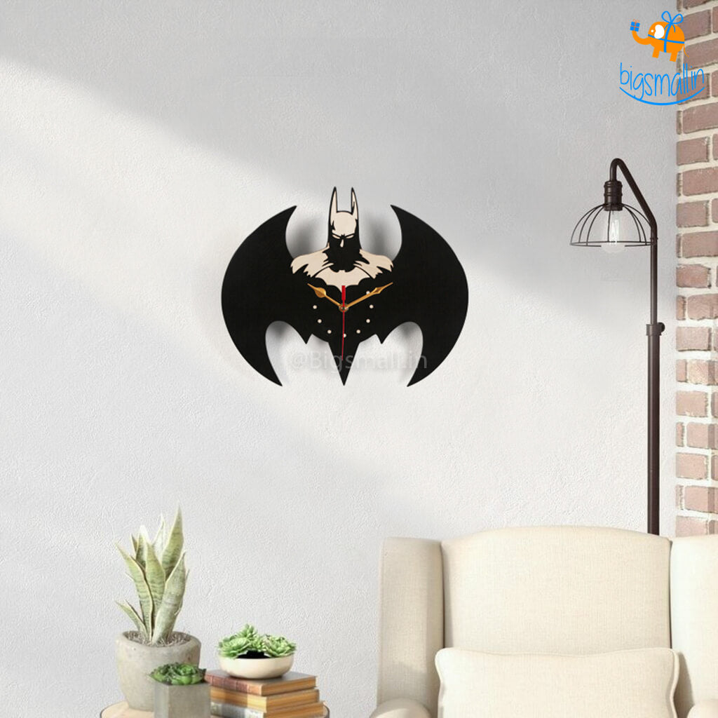 Batman Wooden Wall Clock