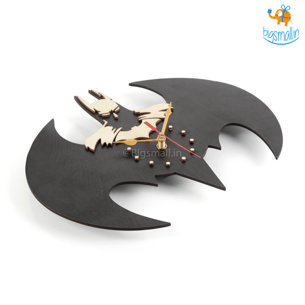 Batman Wooden Wall Clock