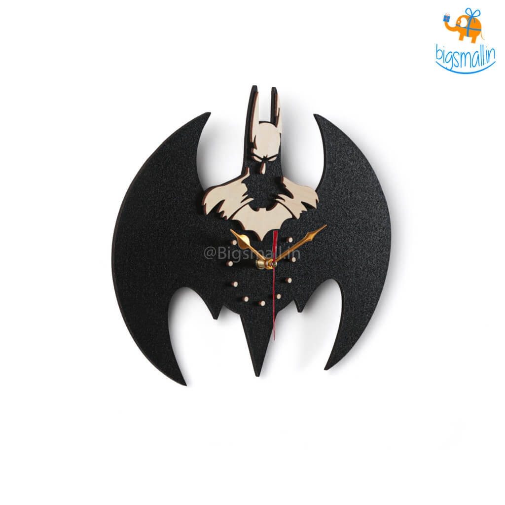 Batman Wooden Wall Clock